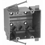 THOMAS & BETTS Switch/Outlet Box, 2-Gang, Depth: 3-1/8in, Ca