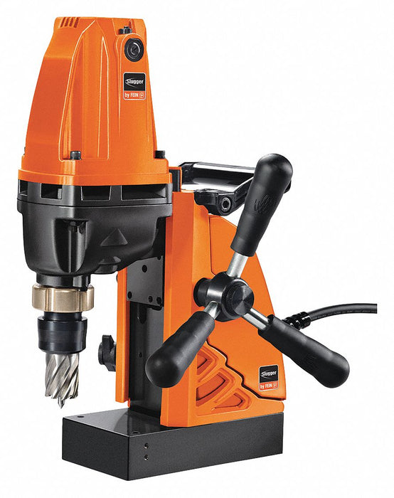 Compact Magnetic Drill Press: Variable Speed, 430 RPM – 680 RPM, Electro, 120V AC