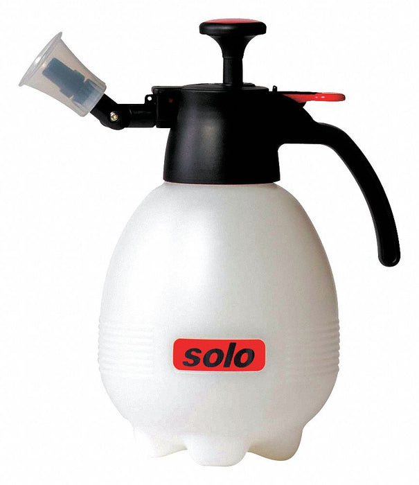 Handheld Sprayer: 1/4 gal Sprayer Tank Capacity, Polyethylene, In Tank Filter, Hose Not Included