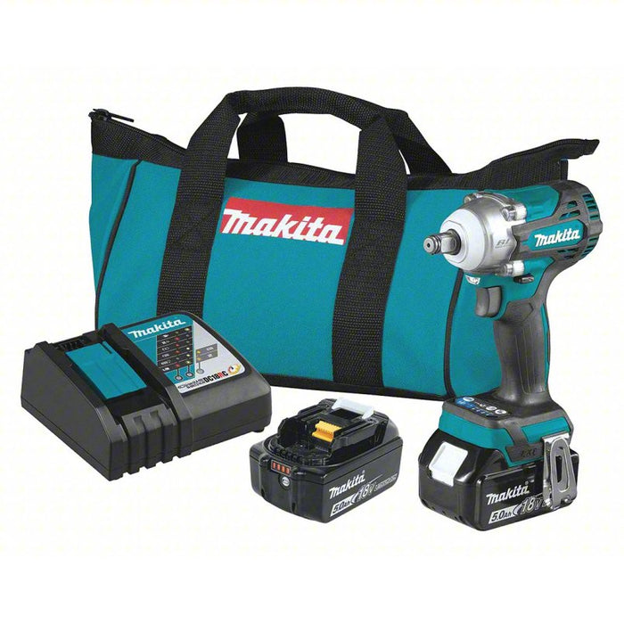 Impact Wrench: 1/2 in Square Drive Size, 240 ft-lb Fastening Torque, 430 ft-lb Breakaway Torque