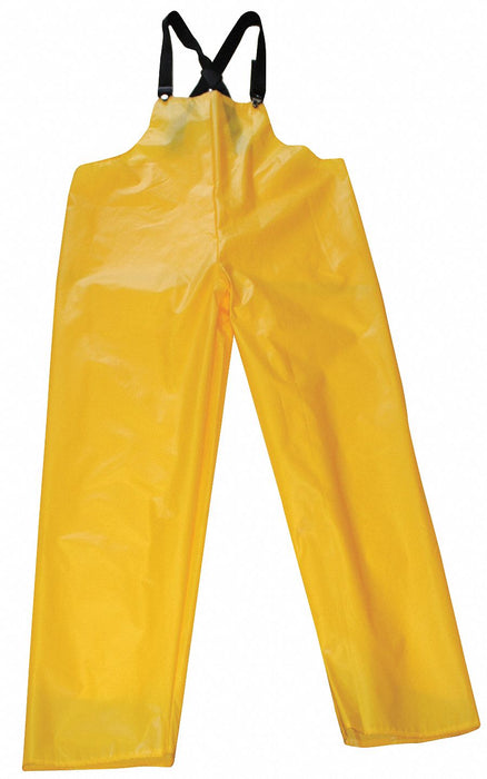 D8971 Rain Bib Overall Unrated Yellow S