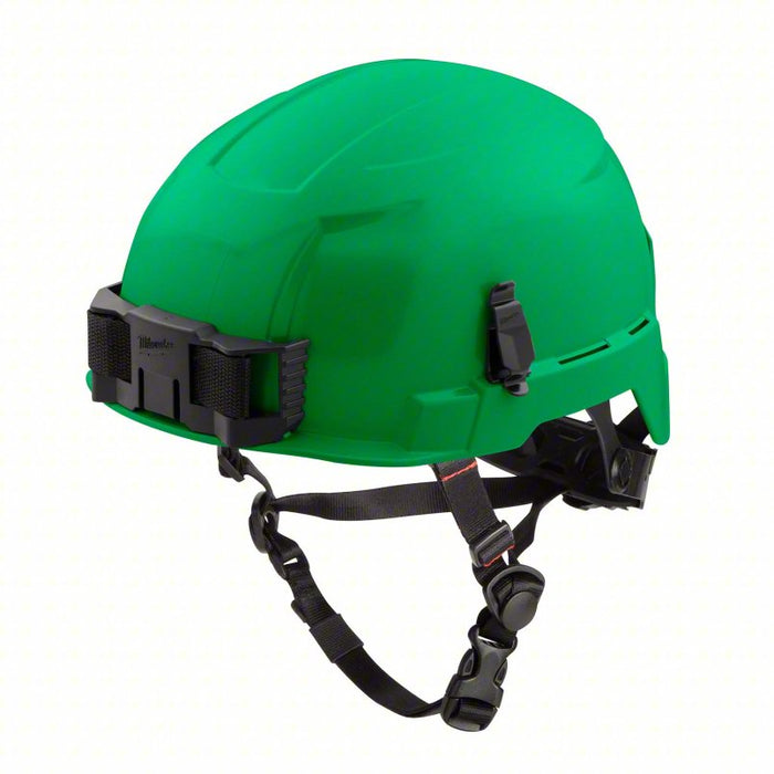 Hard Hat: Climbing Head Protection, ANSI Classification Type 2, Class E, Green, No Graphics, BOLT, E