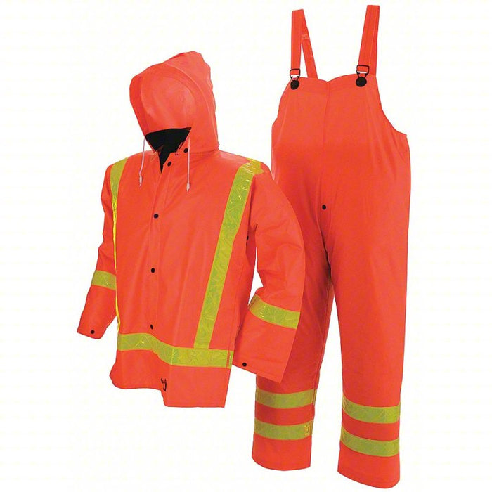 Flame Resistant 3 Piece Rain Suit