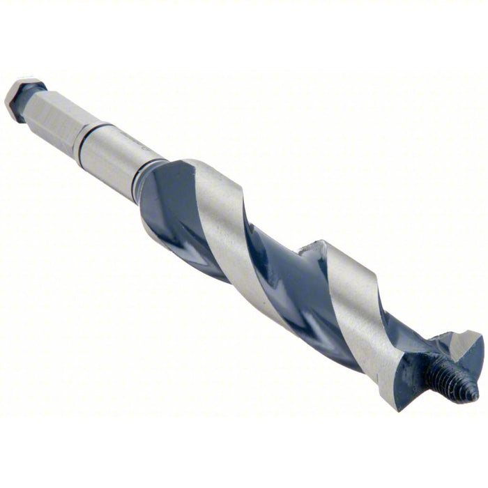 Hybrid Drill Bit: 1 in Drill Bit Size, 1 Decimal Equivalent, 4 in Flute Lg, 5/16 in Shank Dia