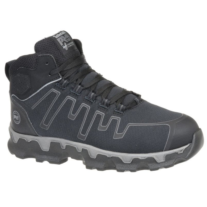 Work Shoe: W, 14, Athletic High-Top Footwear, Men's, Black, 1 PR