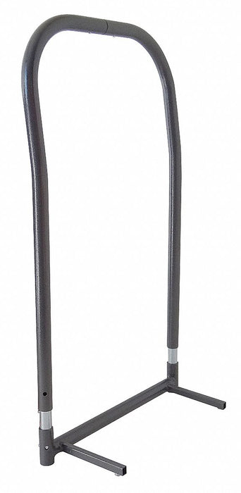 Push Bar Set: 400 lb Load Capacity, 20 1/2 in Overall Lg, 1 1/4 in Dia, 20 in Overall Wd